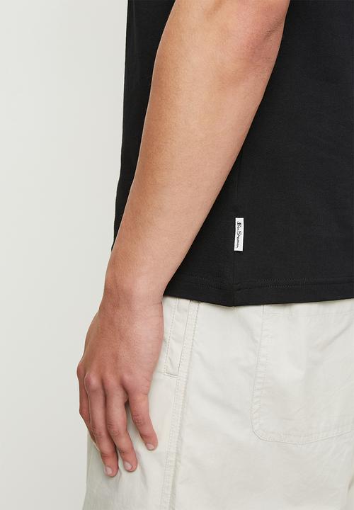 Ben Sherman Pound Sterling Mens T-Shirt In Black