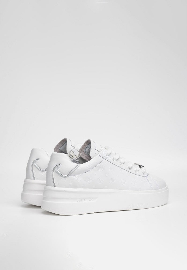 Replay Womens University W Joy Shoes In White