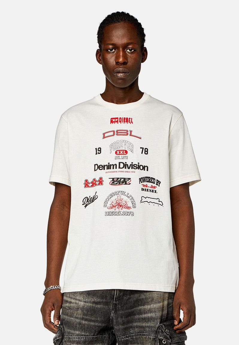 Diesel A132840Qiam M- T-Just-N14 T-Shirt