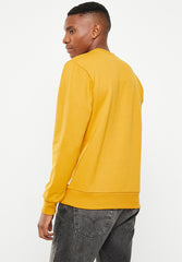 Ben Sherman Mens Dijon Target Crew Sweater