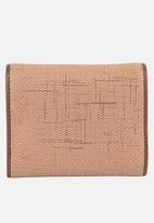 Jo Borket Tlythe Small Trifold Purse Brown - One Size