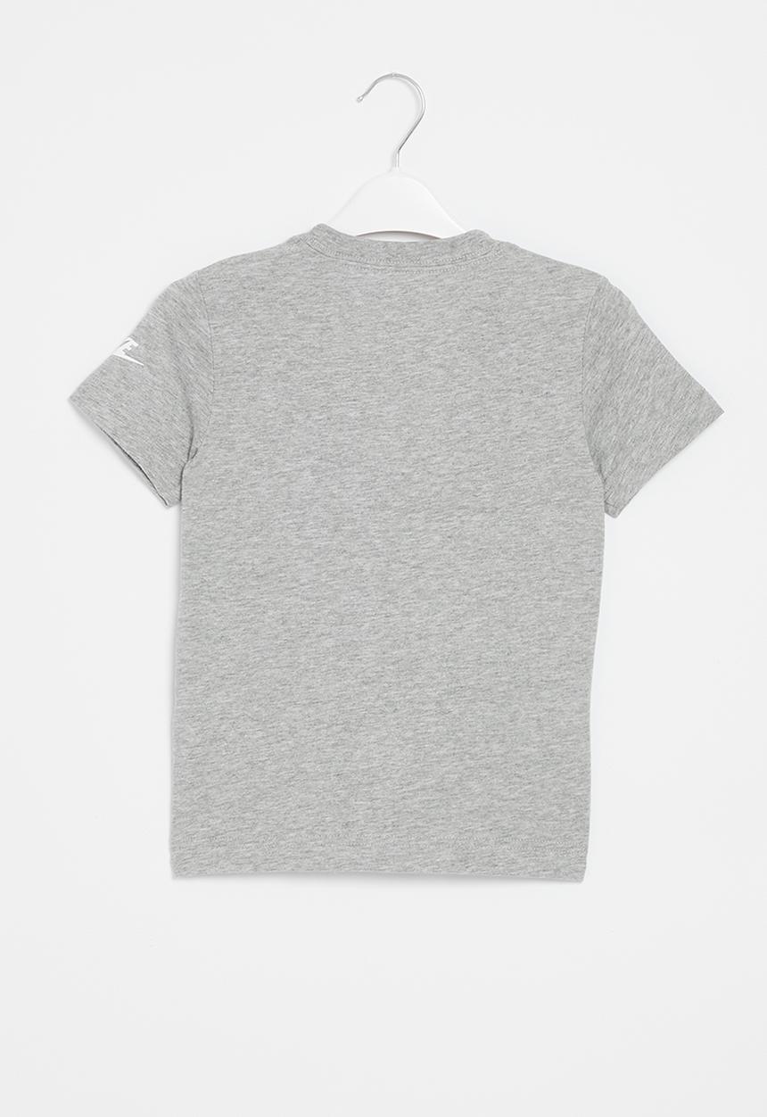 Nike Boys Future Evergreen T-Shirts In Grey Heather