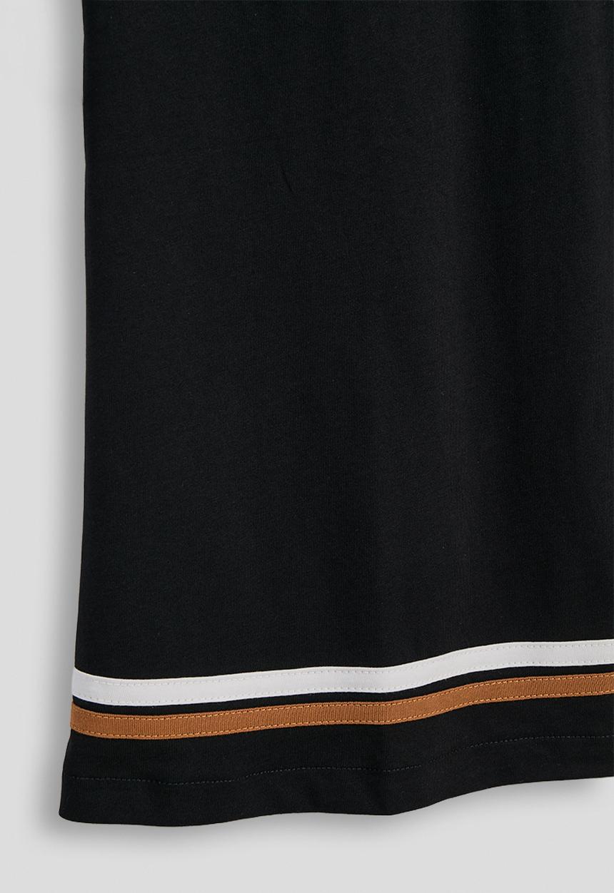 Polo Girls Emily Long Sleeves Dress Black