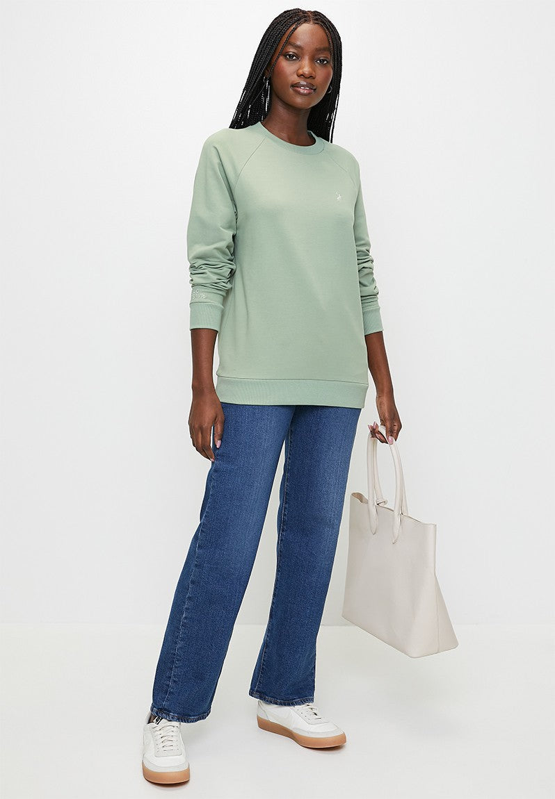 Polo Womens Sophia Track Tops In Sage