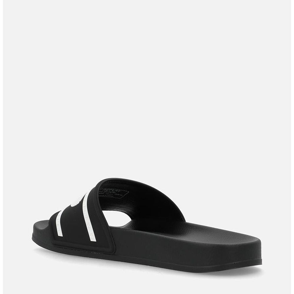 Replay Mens Up graven Slides In Black & White