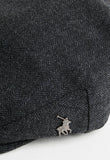 Polo Herringbone Ivy Cap Black