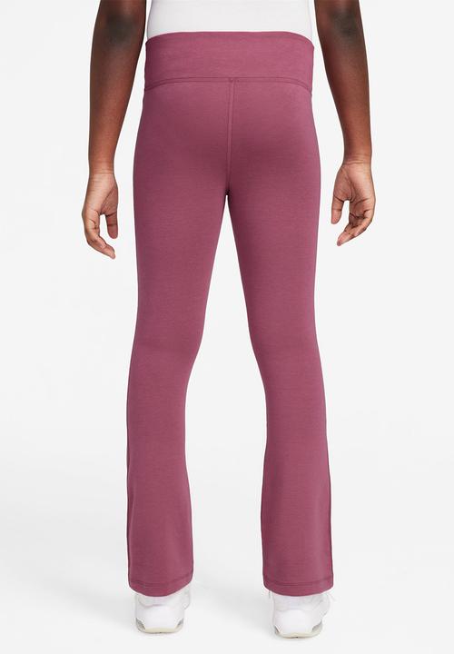 Nike Lbr Flare Legging  Sweet Beet