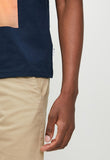 Ben Sherman Mens Off Line T-Shirt In Navy