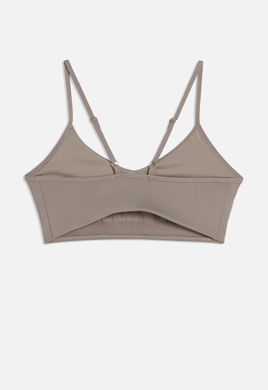 Puma Womens Move Bra-Low In Mouse Grey