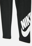 Nike Girls Black Club High Rise Legging
