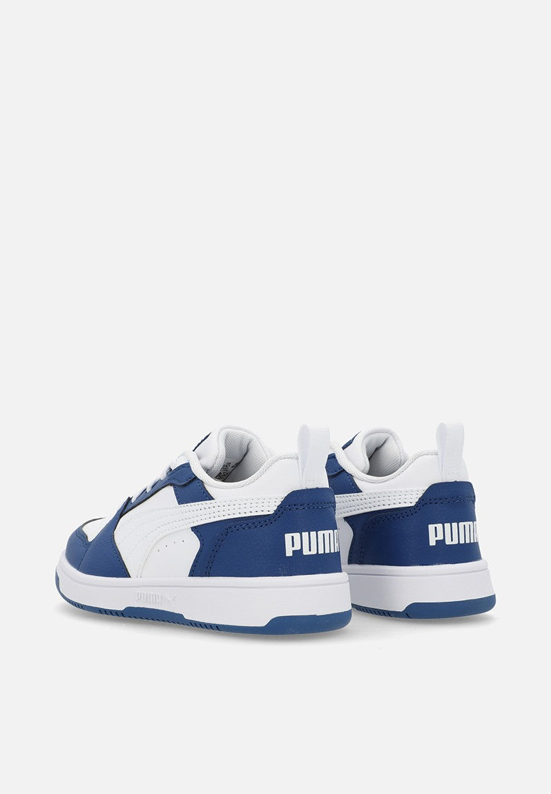 Puma Kids Rebound V6 Lo Ps White/Clyde Royal Sneakers