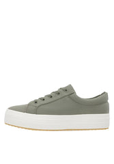 Polo 0050117 Womens Classic Canvas Sneaker Olive