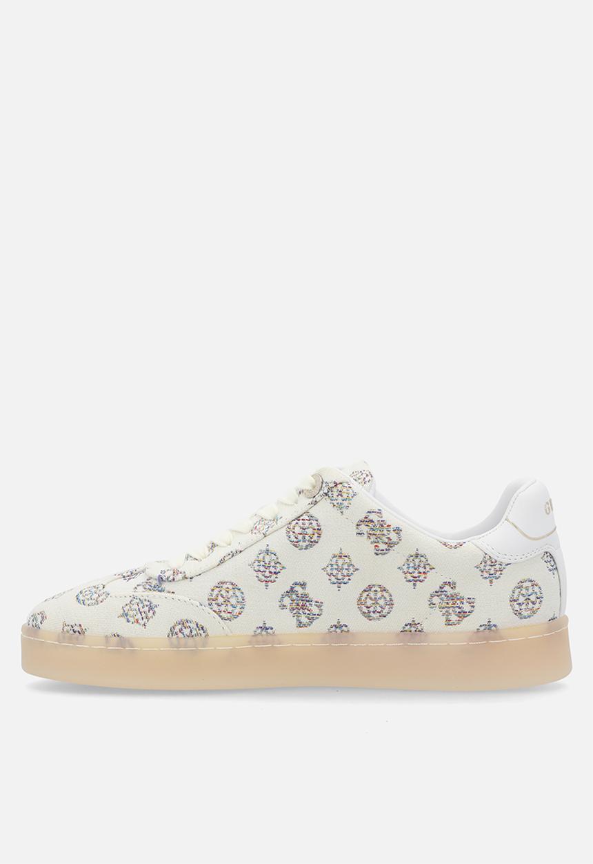 Guess Womens Jazlie 2 Sneakers In White Multi