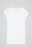 Levis Girls Sportwear Half Sleeve T-Shirt In White
