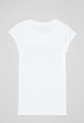Levis Girls Sportwear Half Sleeve T-Shirt In White
