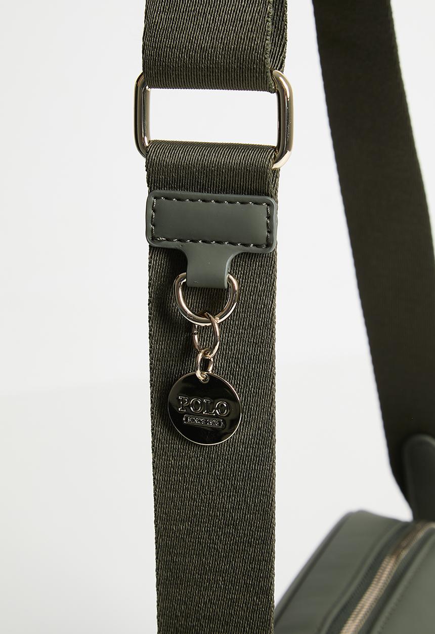Polo Womens Luna Utility Crossbody Bag In  Olive