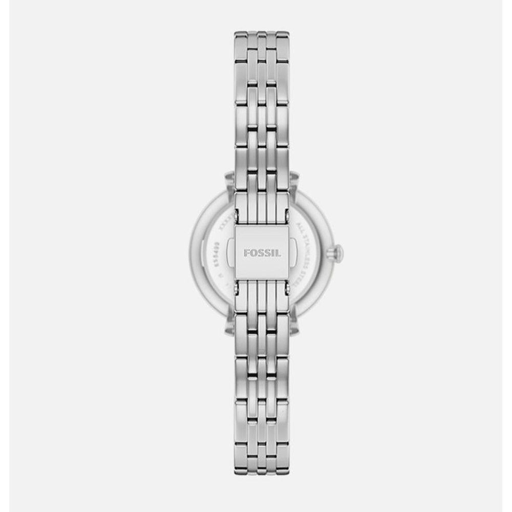 Fossil Ladies Jacq 3 Hand Watch In Silver