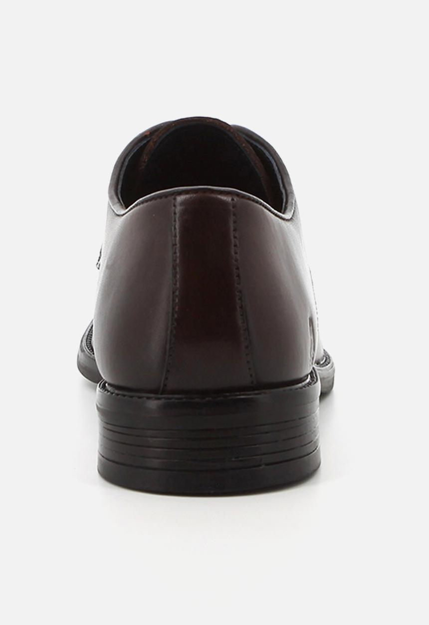 Hush Puppies Mens Lebron Leather Shoes In Brown