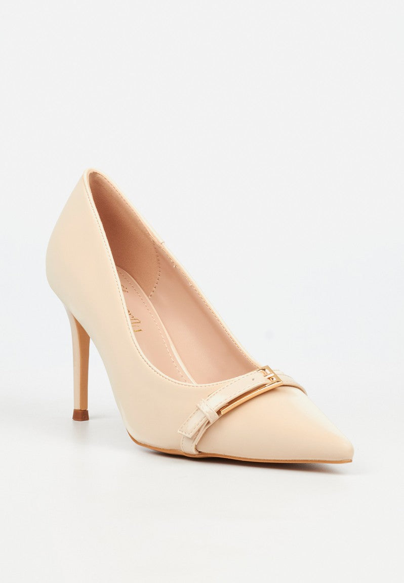 Butterfly Feet Ladies Venice 1 Heels In Beige