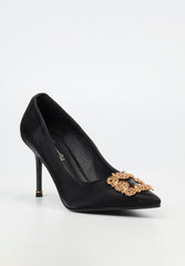 Butterfly Feet Miss Black Ladies Lanelle 3 Heels In Black