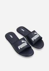 Puma Mens Sporty Slides In Navy