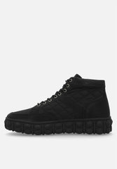 Mazerata Mens Pigale 9 Faux Nubuck Shoes In Black