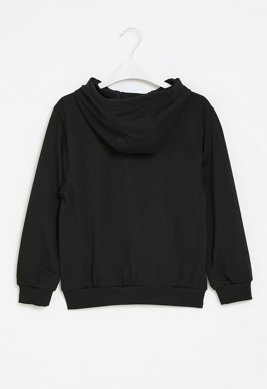 Nike Boys Nsw Club Ft Hbr Po Hoodie In Black