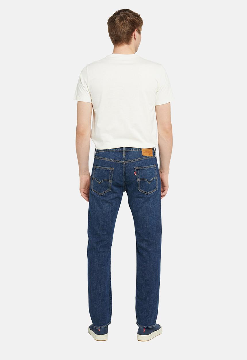 Levis Mens 502 Taper  Part The Sea Jeans In Blue