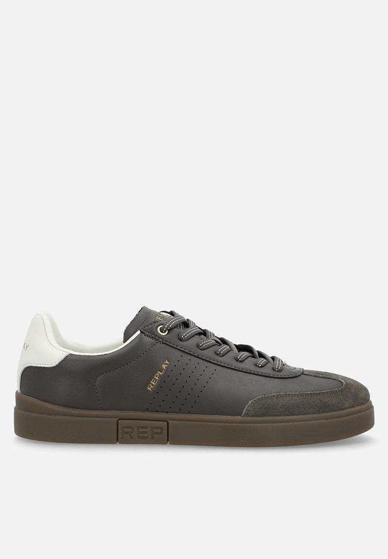 Replay Mens Polys M Scent Sneaker Dk In Grey