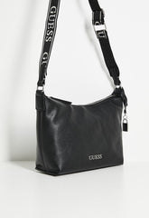 Guess Maleena Convertible Top Zip Black In Black