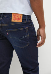 Levis Mens Ancient Ways Athletic Taper Jeans In Dark Wash