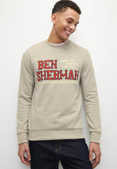 Ben Sherman The Wanderers Crew Sweater Grey