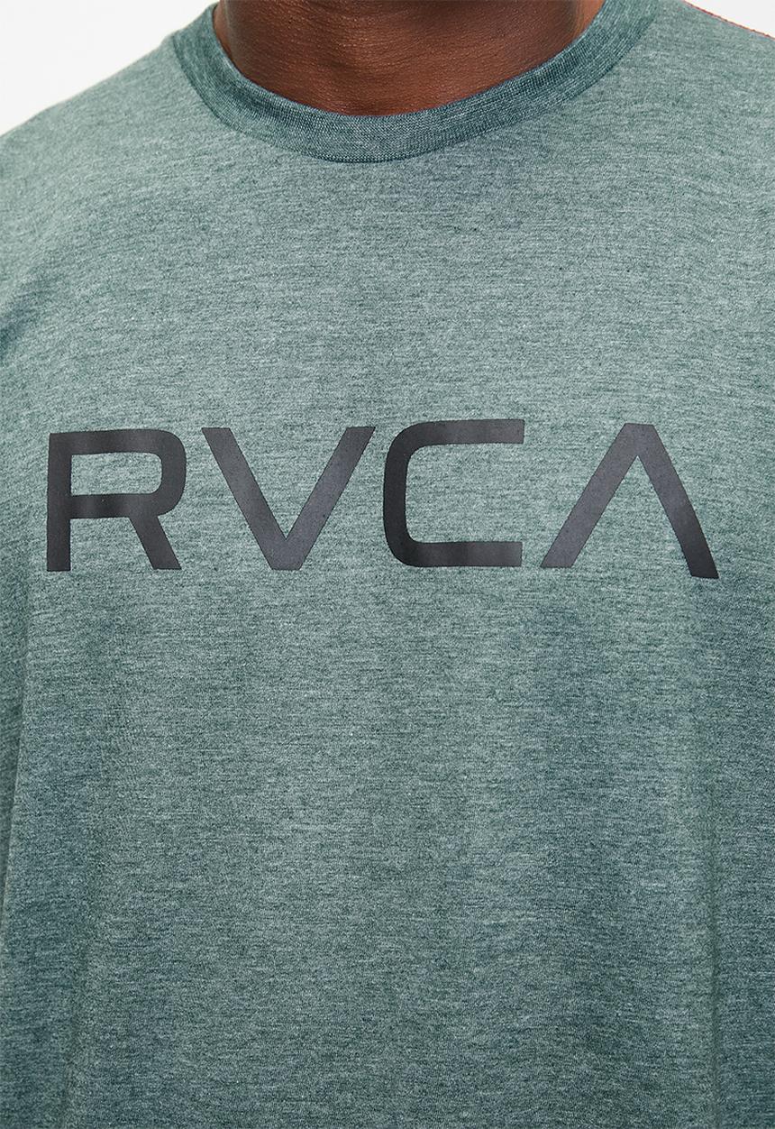 Rvca Big Rvca Ss Red Stitch Balsam Green