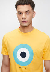 Ben Sherman Target Mens T-Shirt In Banana