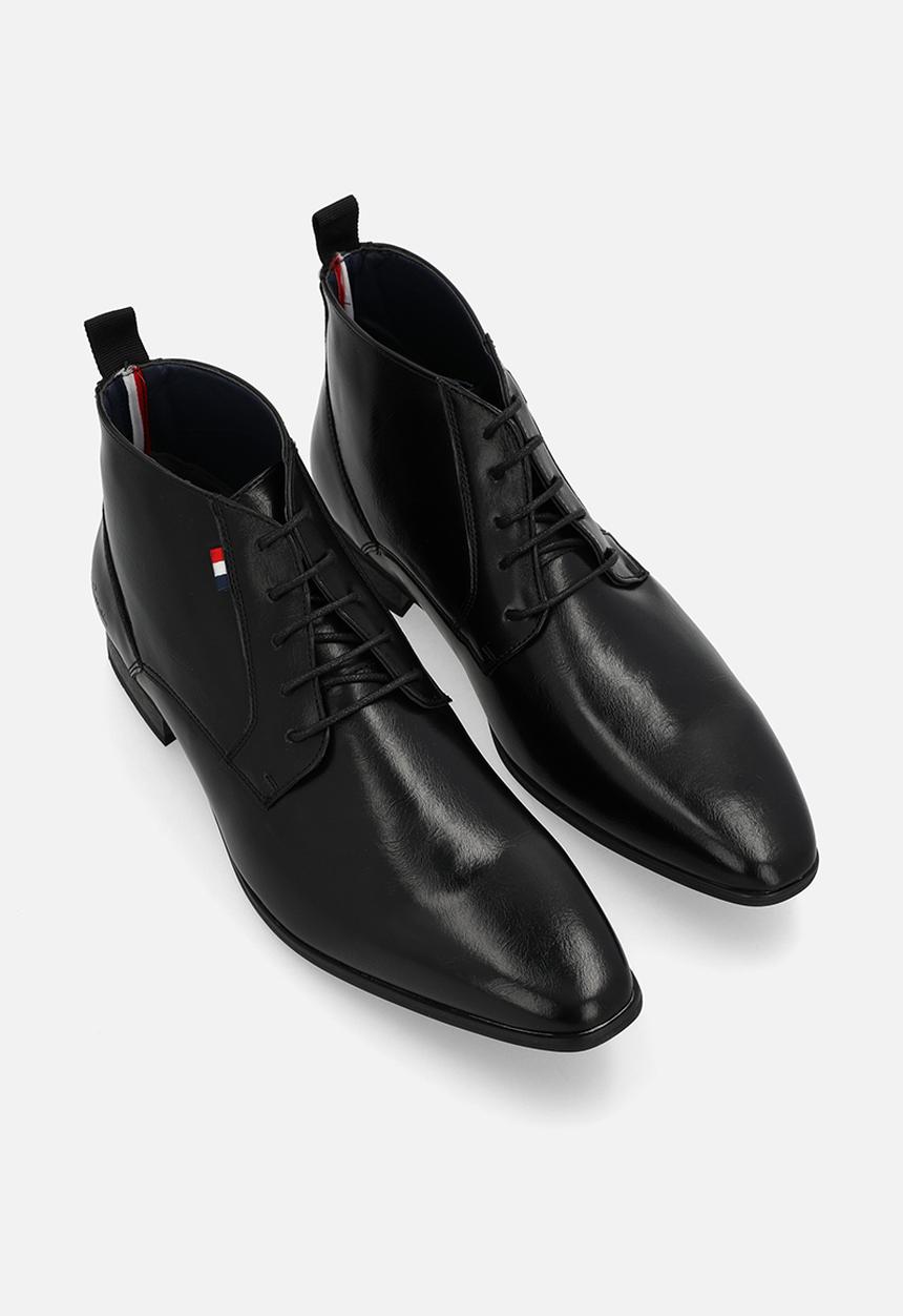 Pierre Cardin Mens Zechariah Shoes In Black