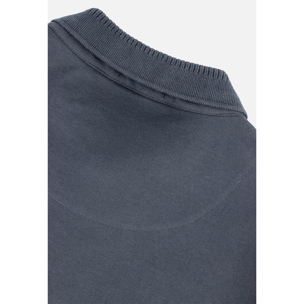S.P.C.C Mens Mullen Short Sleeves Golfer In Dark Grey