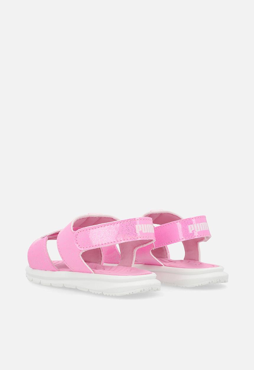 Puma Girls Dazzle Glitz 2.0 Inf Sandals In Pink