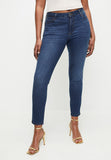 Guess Womens Cumberland Curve Jeans In Dark Wash