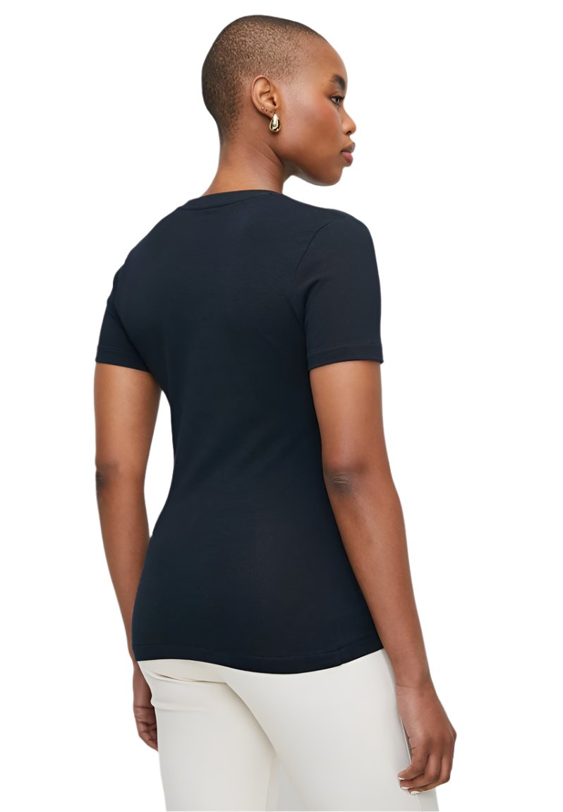 Polo 0048918 Kelly V -V Neck T-Shirt  Navy