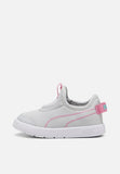 Puma Kids Courtflex V3 Slip Ons In Light Grey