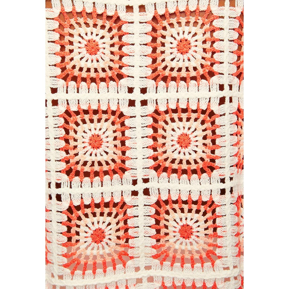 Mandi Ladies Knit T-Shirt In Orange