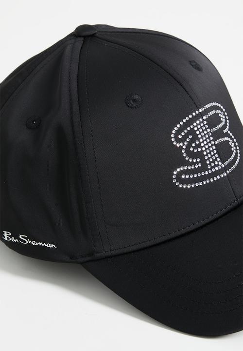 Ben Sherman Mens Bling Cap In Black