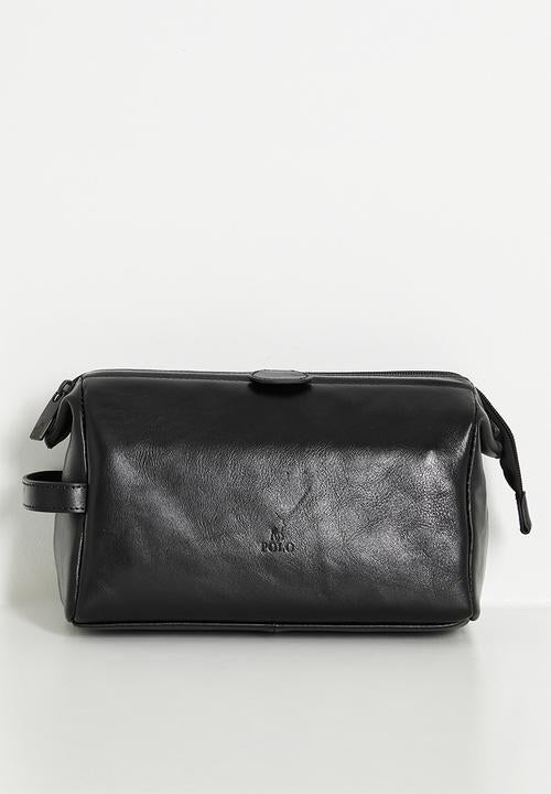 Polo Delta Toiletry Bag  Black