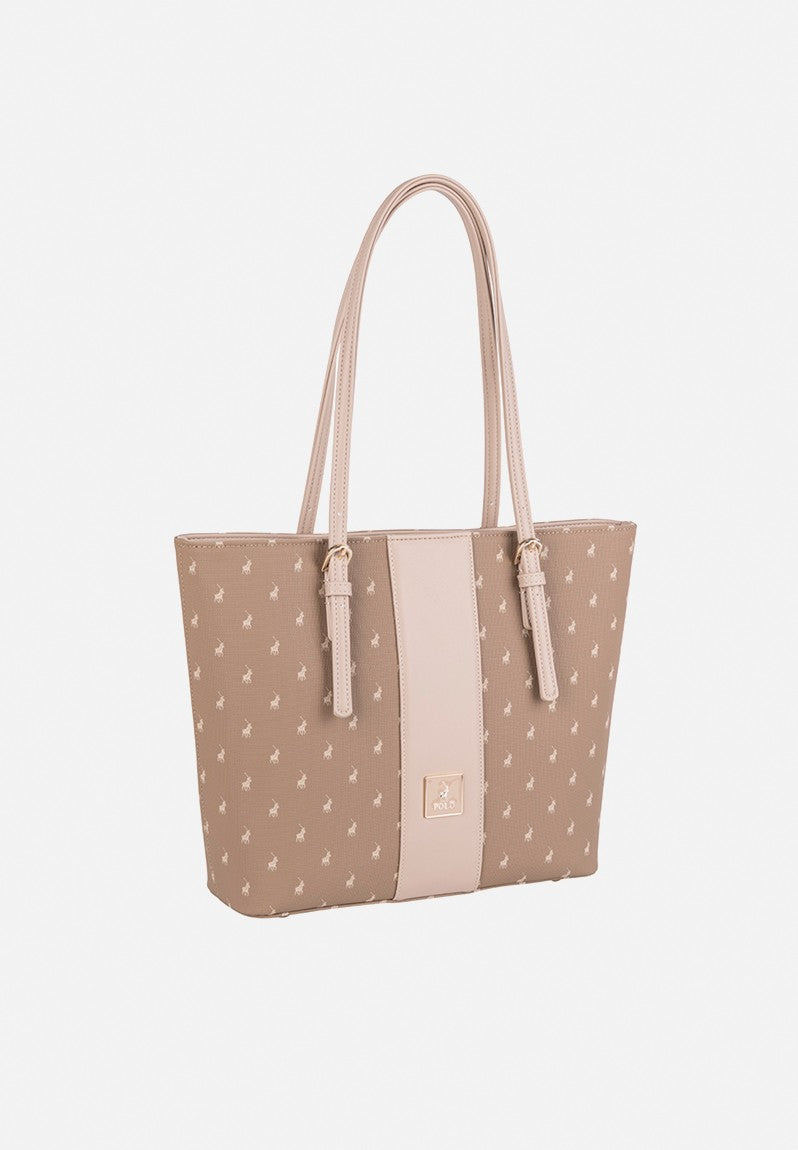 Polo Kensington Tote Bag In Brown