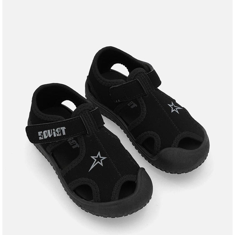 Soviet Boys Singh Neoprene Sandals In Black