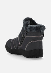 Pierre Cardin Kids Casey Quilted Grey/Pink Boot