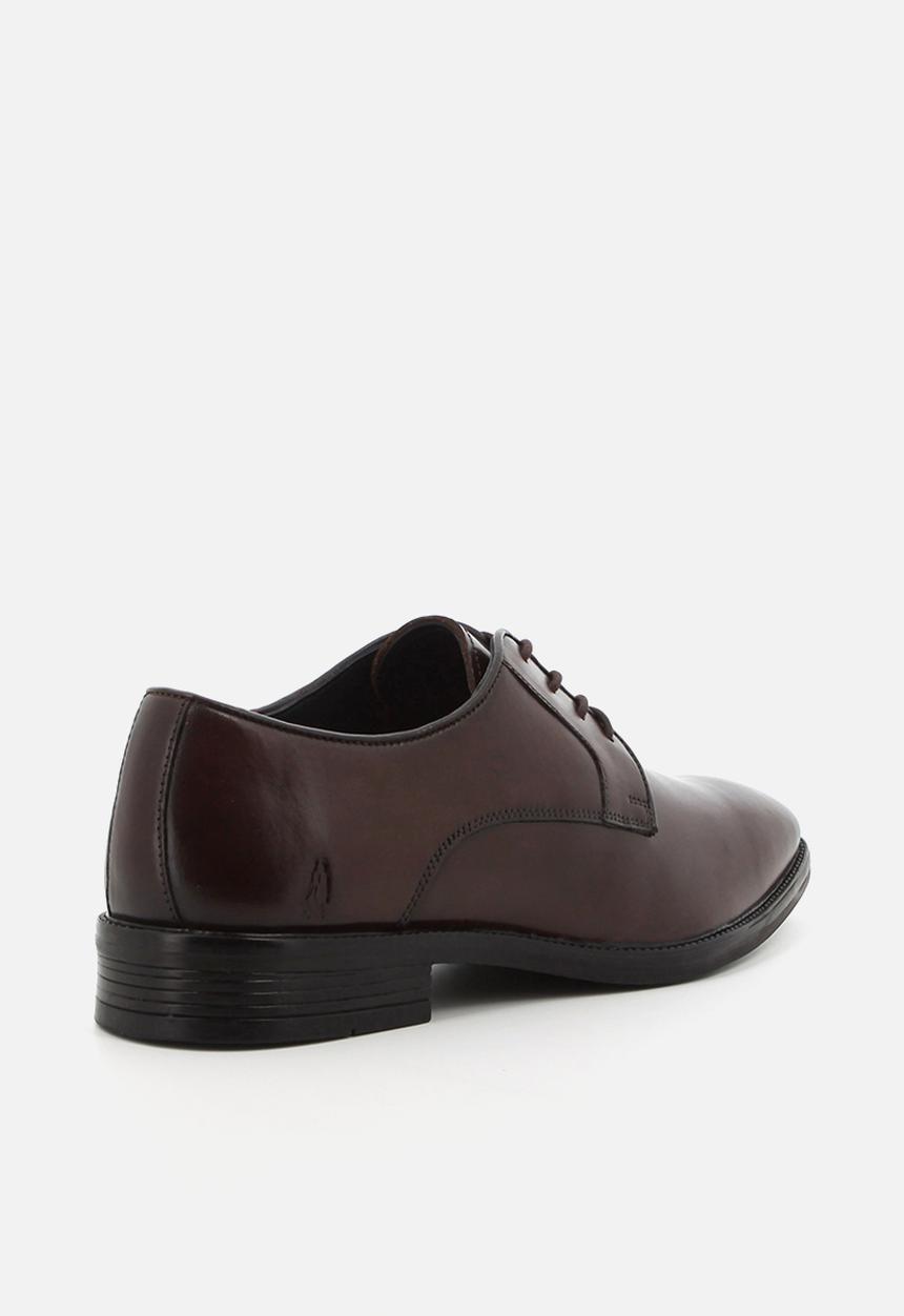 Hush Puppies Mens Lebron Leather Shoes In Brown