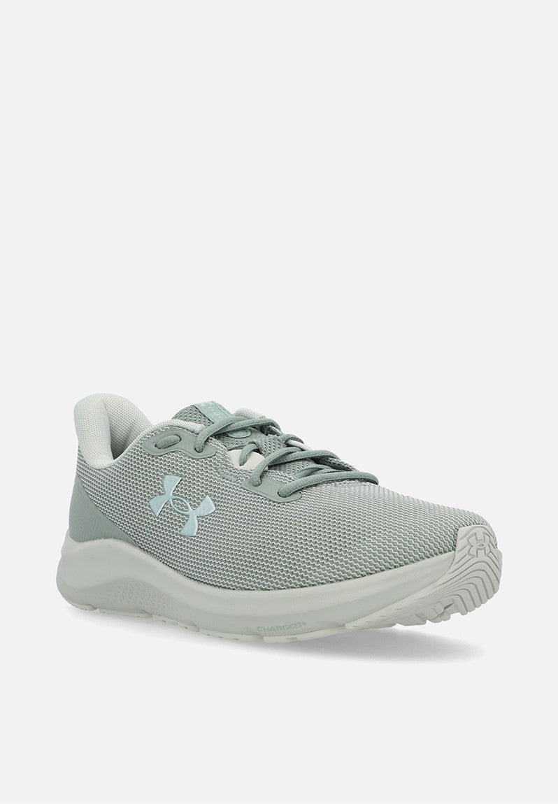 Under Armour Womens Charged Pursuit In Silica Green