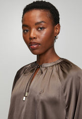 Polo Womens Mya Blouse In Iron