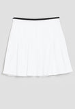Polo Girls Charlotte Tennis Skort In White